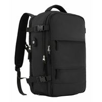 MOCHILA VIAJERA BASICA NEGRO