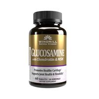 Glucosamina Condroitina & MSM frasco 60 tabletas - Windmill