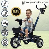 Triciclo Guiador 2 en 1  «BOOTH» Edición Limitada Azul