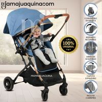 Coche Paseo Maleta «BABY EVO» Azul