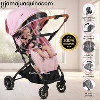 Coche Paseo Maleta «BABY EVO» Rosado
