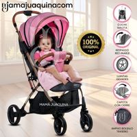 Coche De Paseo Maleta «SUNNY GOLD» Rosado