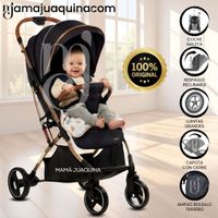 Coche De Paseo Maleta «SUNNY GOLD» Negro