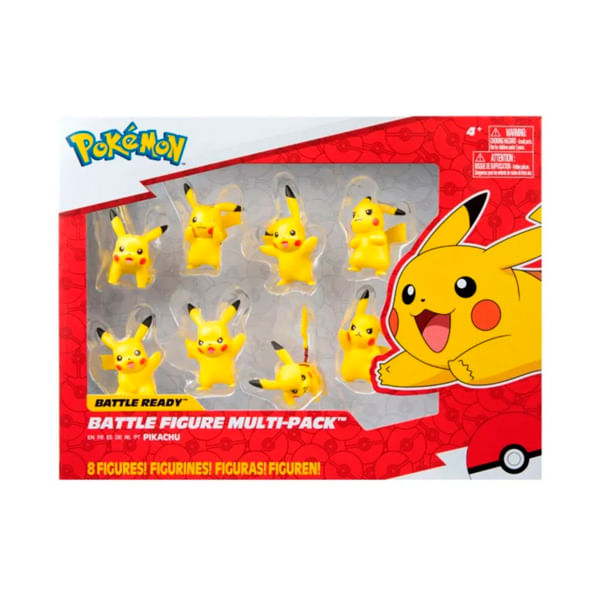 Pokemon Jazware Pikachu Set 8 Figuras