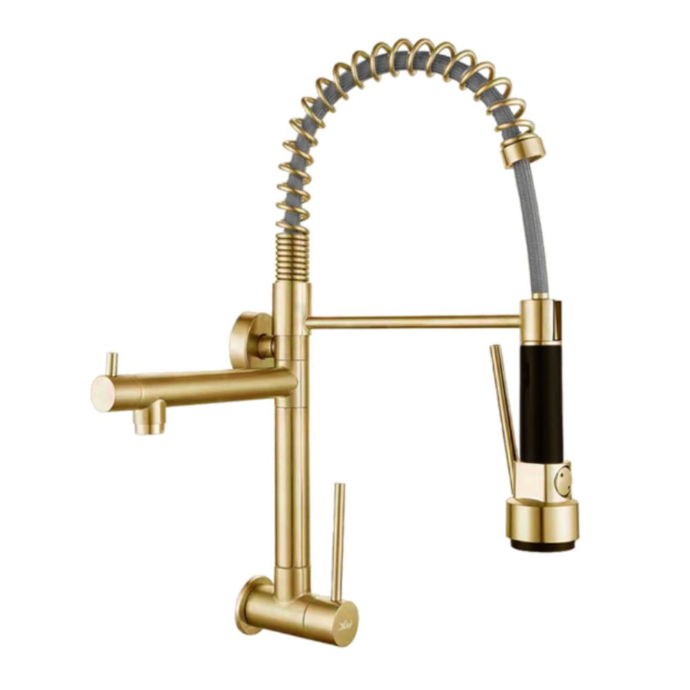 LLAVE GANSO DE LUJO ACERO INOXIDABLE DORADO LC304-309907