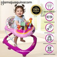Andador con Tablero Musical «HONGUITO II» Fucsia