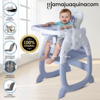 Silla de Comer Escritorio 3 en 1 «GATO NEW» Azul
