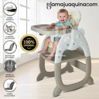 Silla de Comer Escritorio 3 en 1 «GATO NEW» Beige
