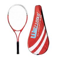 RAQUETA DE TENIS DE ALEACIÓN LIGERA WELLCOLD PARA ADULTOS ROJO