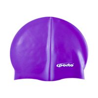 GORRO PARA NATACIÓN SILICONA TALLA ESTÁNDAR PORTO PÚRPURA