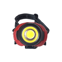 Linterna Frontal/De Cabeza De 1 Led 3 Watts 3 Modos A Pilas Rojo