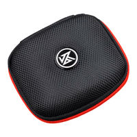 Mini Estuche para Auriculares Compacto Resistente Portátil Negro