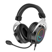 Fifine - Audífono Ampligame H3 RGB Multiplataforma - Negro