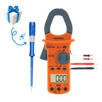 Pinza amperimétrica industrial Truper + piloto  10404-WTP2904