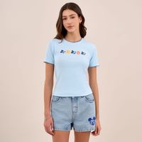 Polo Mujer Disney Rib Crochet