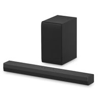 Barra de sonido LG S40T bluetooth, 300W de potencia, puerto USB, HDMI, con control, negro