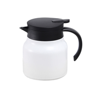 Jarra Térmica de Acero Inoxidable con Filtro 800 ml Blanco