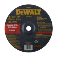 Disco Abrasivo Desbaste Metal 230x6.0mm Dewalt