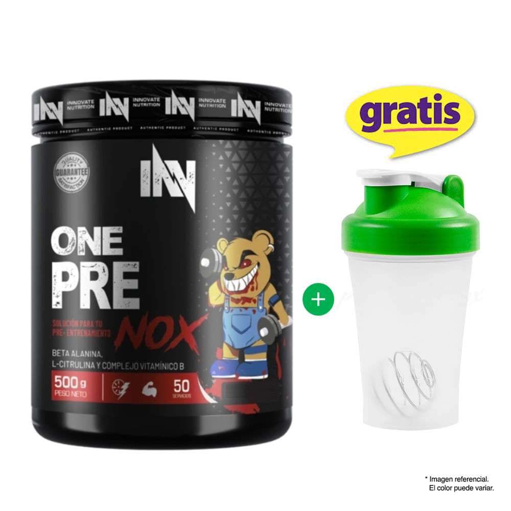Óxido Nítrico One Pre Nox 500gr Mora