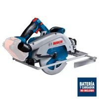 Sierra Circular Inalámbrica Bosch 18V GKS 18V-68 Gc 7-1/4"" Biturbo Baretool