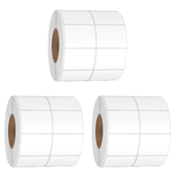 Etiqueta Termica Adhesiva 5x3cm 2 Columnas Pack 3 Rollos