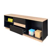 Mueble TV Centro Entretenimiento Aparador Melamina - TEMEL