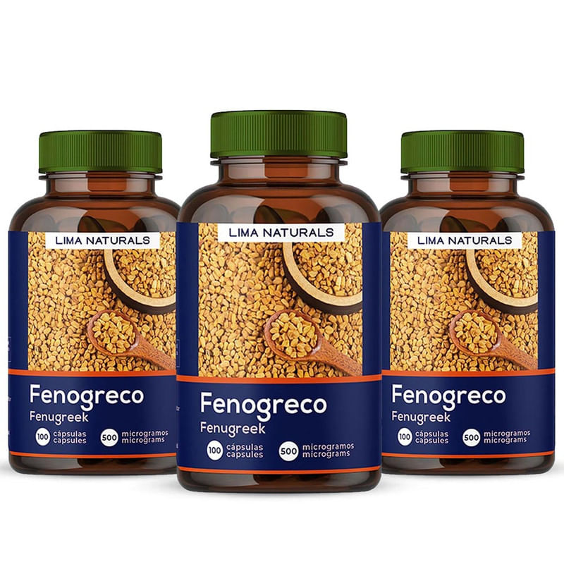 FENOGRECO LIMA NATURALS 100 CÁPSULAS X 3