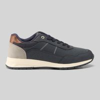 Zapatillas Urbanas Hombre 647709 Malabar Multi Lineas Azul