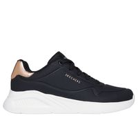 Zapatillas Urbanas Skechers Mujer Uno Lite 177291-Blk Negro