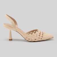 Zapatos De Vestir Mujer Malabar Cortidor Blanco
