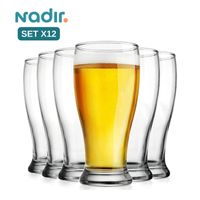 Set 12 Vasos De Cerveza Munich Vidrio 530ml Cod: 7009