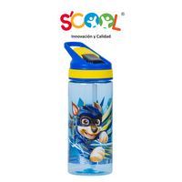 Botella Policarbonato Con Caña Niño Paw Patrol 450 Ml
