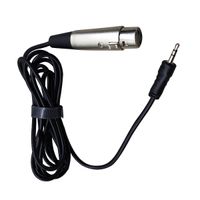 Fifine - Cable de Audio XLR a Jack de 3.5mm de 2 metros