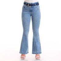 Jean Mujer Metal Flare Barbara Denim