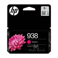TINTA HP 938 PARA IMPRESORA 9130,9730 4S6X6PL MAGENTA 800 PAGINAS