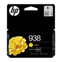 TINTA HP 938 PARA IMPRESORA 9130,9730 4S6X7PL YELLOW 800 PAGINAS