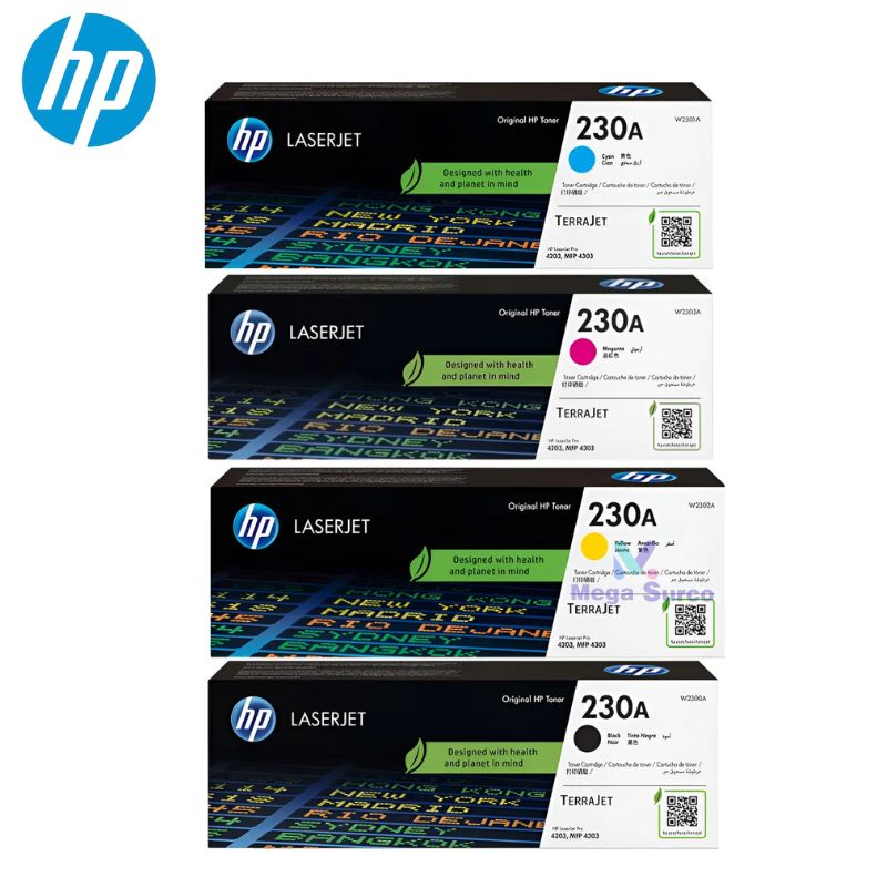 KIT TONER HP 230A LASERJET PRO 4203, MFP 4303