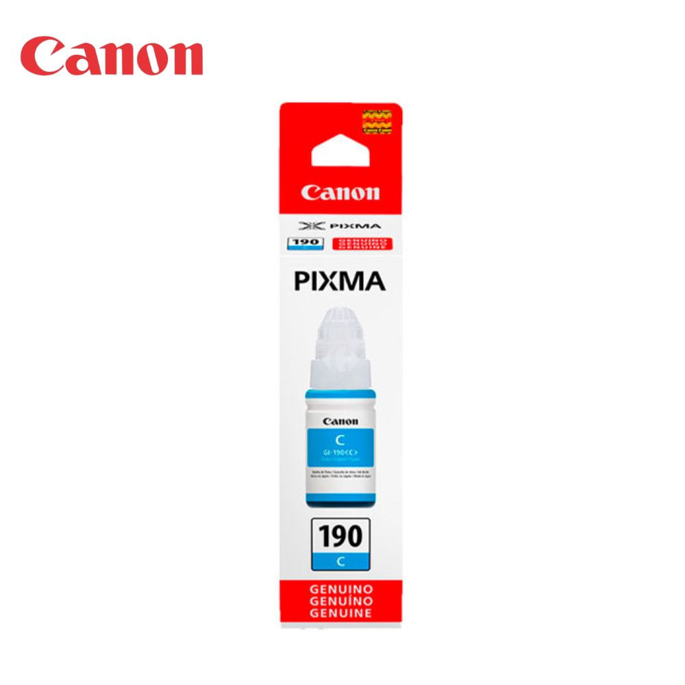 TINTA CANON GI-190C P/G3100/G2100 CYAN