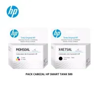 PACK DE CABEZALES PARA IMPRESORA HP SMART TANK 580 M0H50AL-X4E75AL