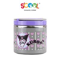 Termo De Comida Poliuretano Kuromi 600 Ml