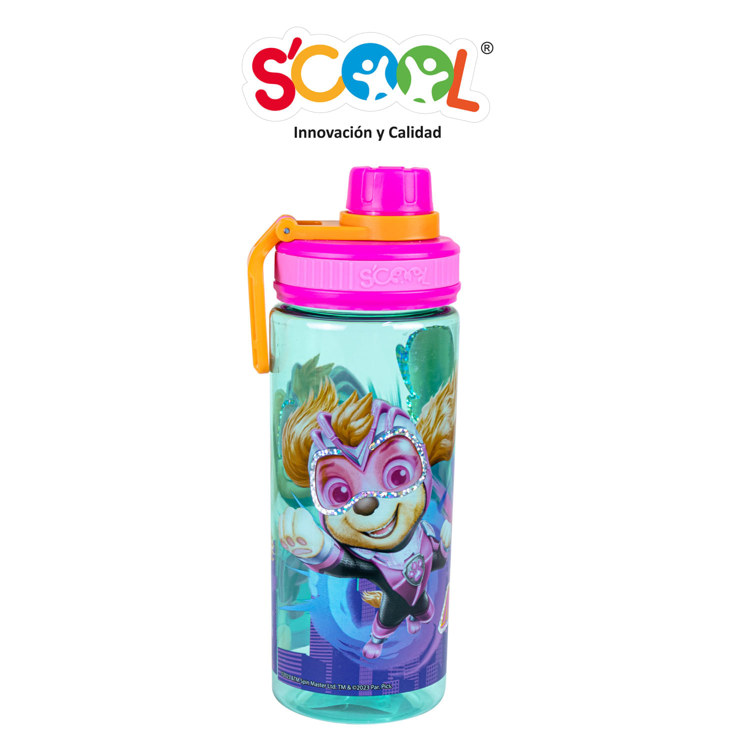 Botella Policarbonato Rosca Niña Paw Patrol 500 Ml