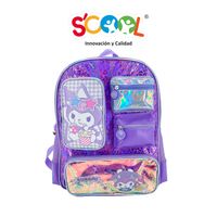 Mochila Magic Kawai Poliuretano Tornasol Kuromi