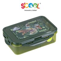 Taper Recto Poliuretano Con Divisiones Jurassic 640 Ml