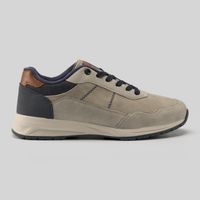 Zapatillas Urbanas Hombre 647709 Malabar Multi Lineas Gris