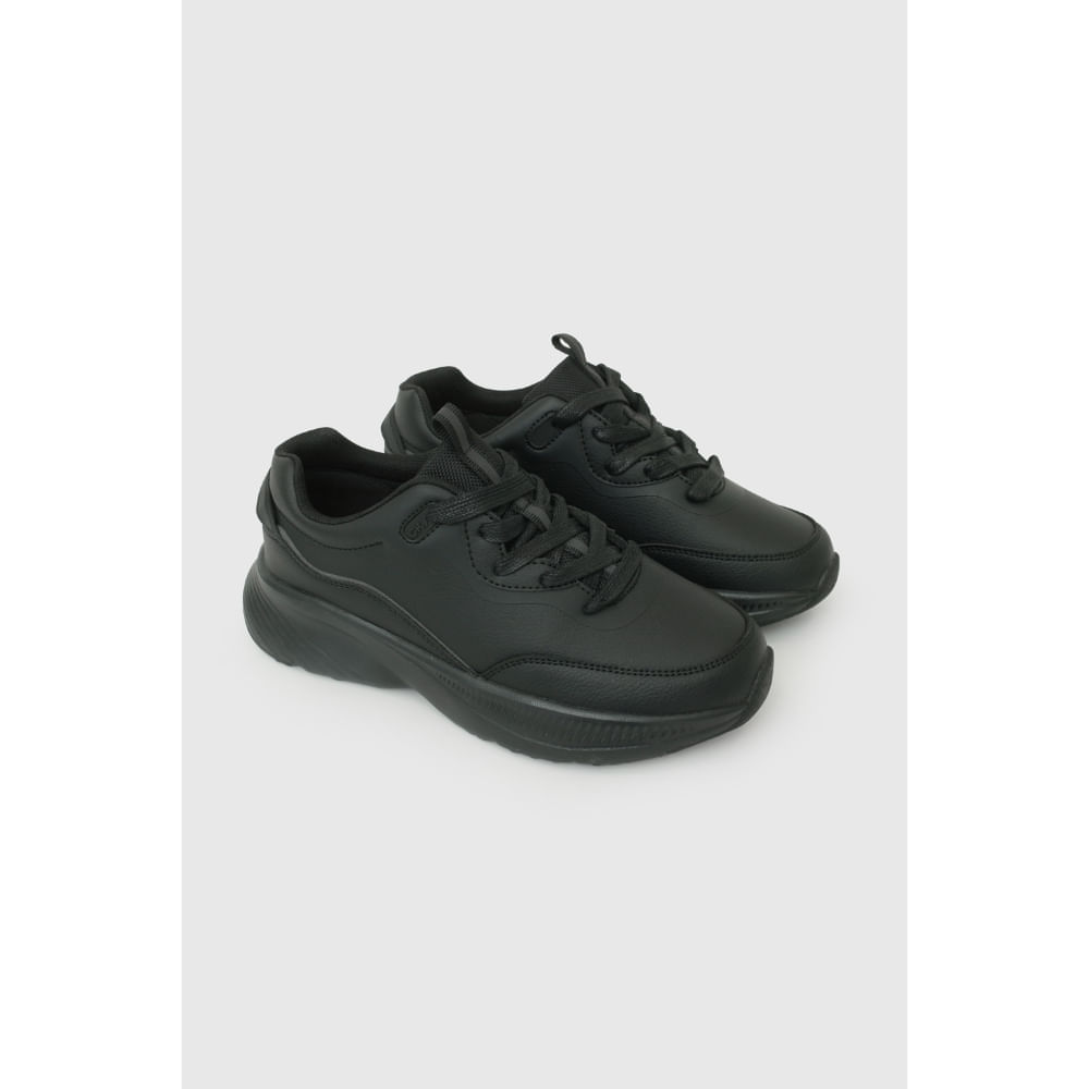 Zapatillas Escolares Colloky Niño 77030201 Negro