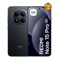 Smartphone XIAOMI Redmi Note 15 Pro 5G 6.8"" 8GB 512GB 200MP+8MP Negro