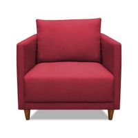 Sillon Casabella Tarragona 1 Cuerpo Rojo