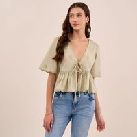 Blusa Mujer Amc Carmin