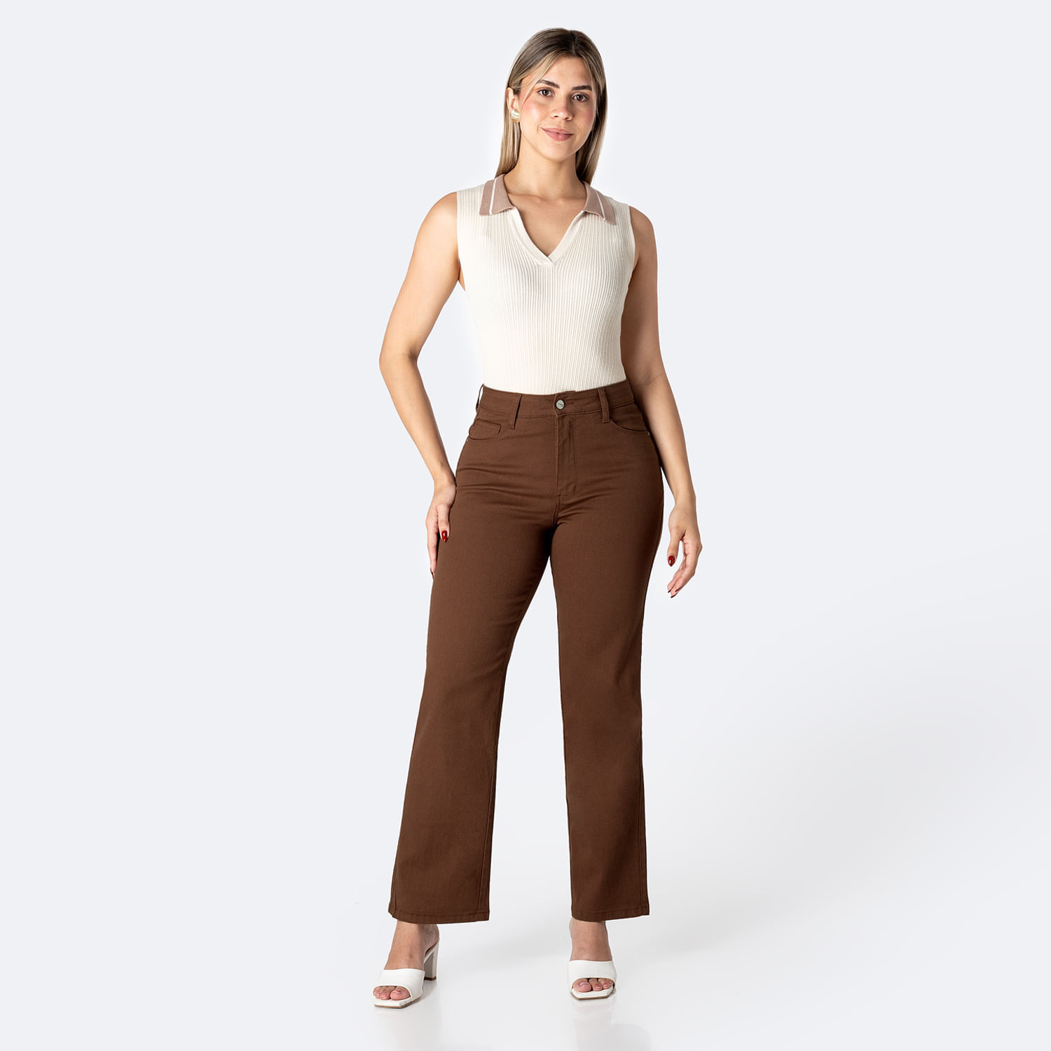 Pantalón Mujer Pionier Straight Haishe Drill