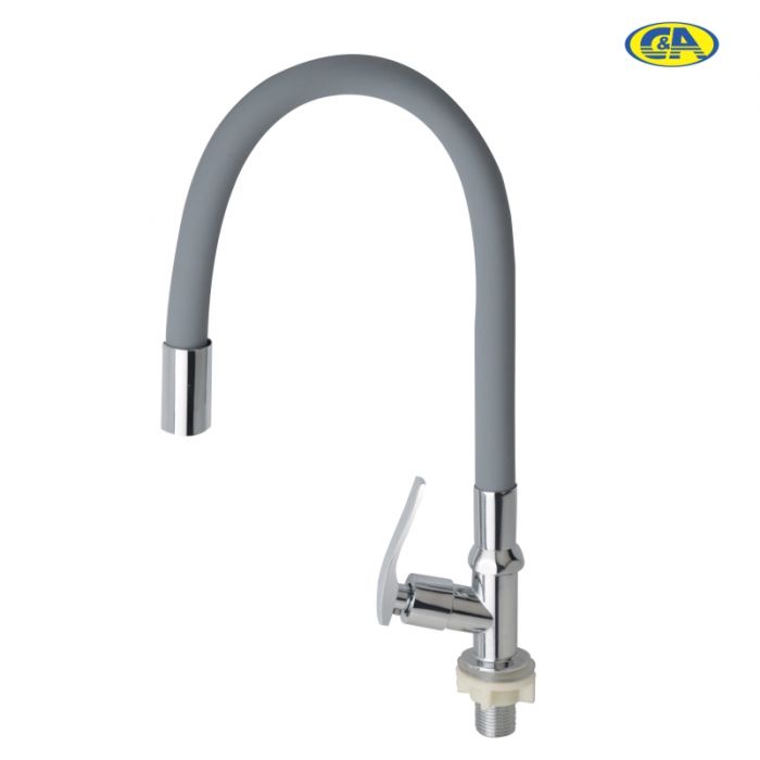 Caño flexible para mueble Gris